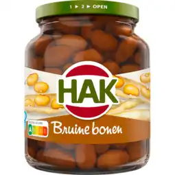 Jumbo Hak bruine bonen 370g aanbieding