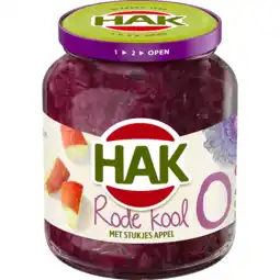 Jumbo Hak rode kool 0% met stukjes appel 350g aanbieding