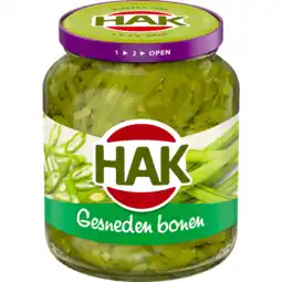 Jumbo Hak gesneden bonen 340g aanbieding