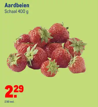 Makro Aardbeien 400g aanbieding