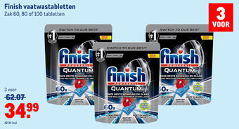 Makro Finish vaatwastabletten aanbieding