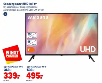 Makro Samsung Smart UHD Led-Tv (50") aanbieding