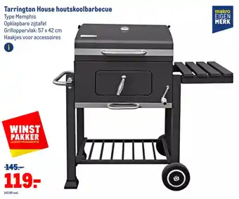 Makro Tarrington House Houtskoolbarbecue aanbieding