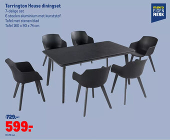 Makro Tarrington House Diningset aanbieding