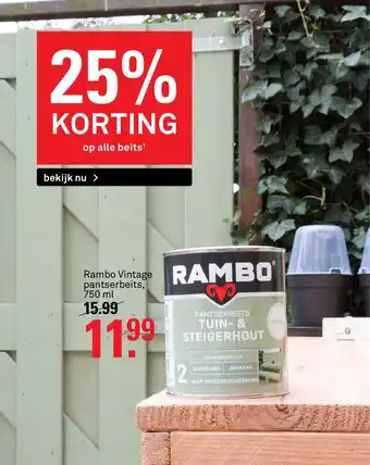 Karwei Rambo vintager pantserbeits, 750 ml aanbieding