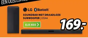 Expert LG Soundbar met draadloze subwoofer I DSN4 aanbieding