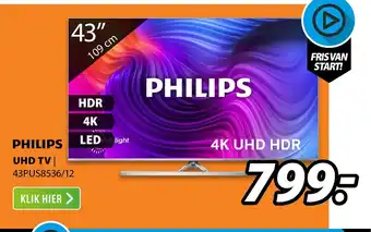 Expert PHILIPS UHD TV I 43PUS8536/12 aanbieding