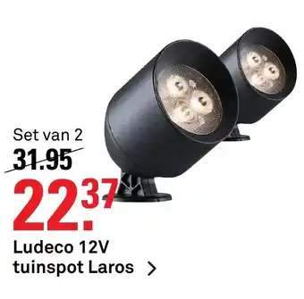 Karwei Ludeco 12v tuinspot laros aanbieding