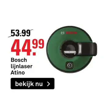 Karwei Bosch lijnlaser atino aanbieding