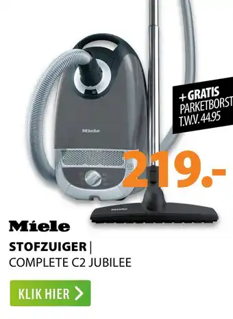 Expert Miele Stofzuiger  I  Complete C2 Jubilee aanbieding