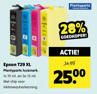 Plentyparts Epson T29 XL aanbieding