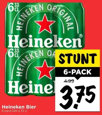 Vomar Voordeelmarkt Heineken Bier 6-pack aanbieding