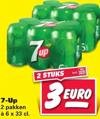 Nettorama 7-Up 33cl aanbieding