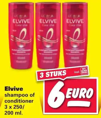 Nettorama Elvive 250/200 ml aanbieding