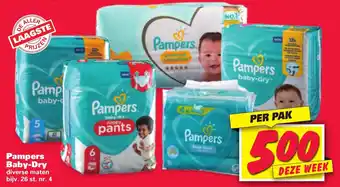 Nettorama Pampers Baby-Dry aanbieding