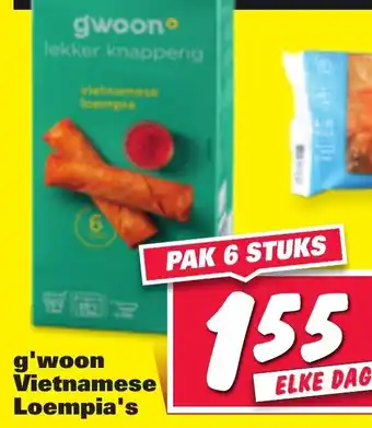 Nettorama G'woon Vietnamese Loempia's aanbieding