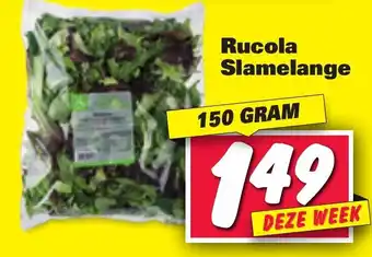 Nettorama Rucola Slamelange 150g aanbieding