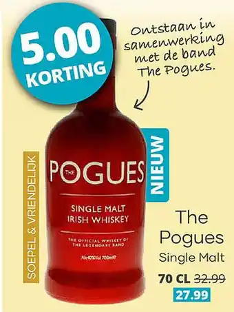 Mitra The Pogues Single Malt aanbieding