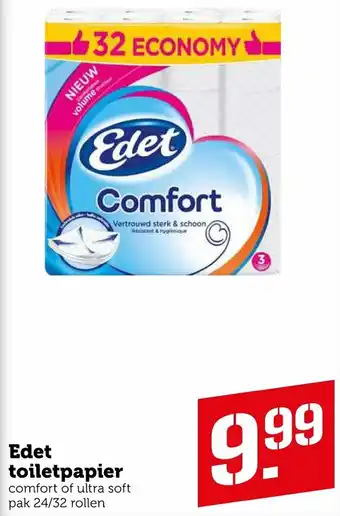 Coop Edet toiletpapier aanbieding