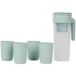 Action Elegance schenkkan met drinkbekers aanbieding