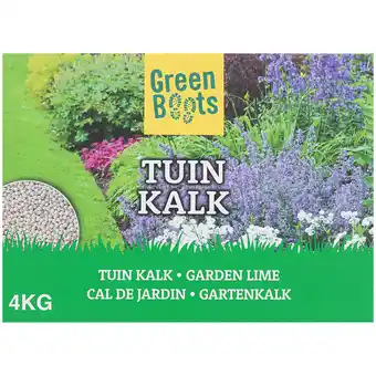 Action Green boots tuinkalkkorrels aanbieding