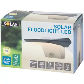 Action Solar wandlamp aanbieding