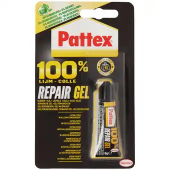 Action Pattex 100% repair gel-lijm aanbieding