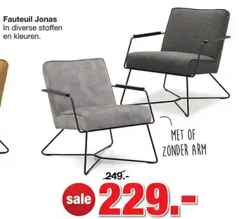 Budget Home Store Fauteuil Jonas aanbieding