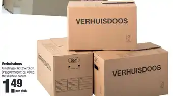 ALDI Verhuisdoos OS aanbieding