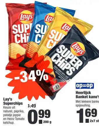 ALDI Lay's Superchhips aanbieding