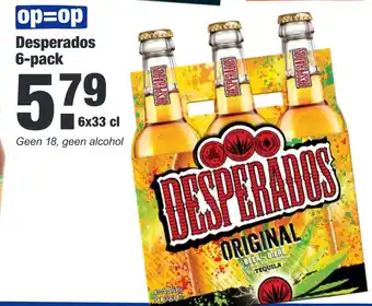 ALDI Desperados 6-pack aanbieding