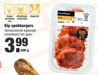 ALDI Kip spekburgers aanbieding