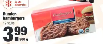 ALDI Runderhamburgers aanbieding