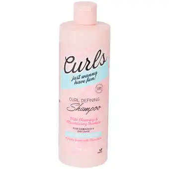 Action Curls just wanna have fun shampoo aanbieding