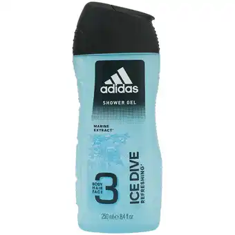 Action Adidas 3-in-1 douchegel ice dive aanbieding