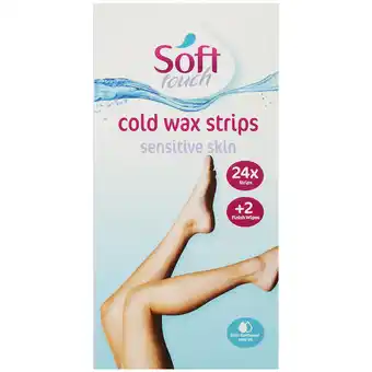 Action Soft touch waxstrips sensitive skin aanbieding