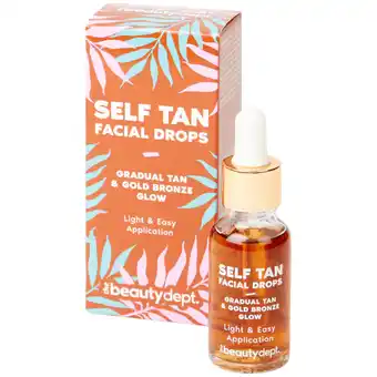 Action The beauty dept. zelfbruiner voor je gezicht aanbieding