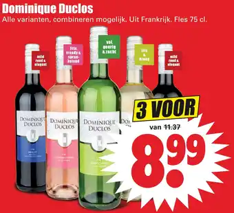 Dirk Dominique Duclos aanbieding