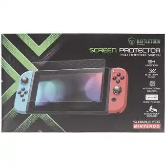 Action Battletron screenprotector nintendo switch aanbieding