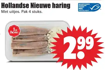 Dirk Hollandse Nieuwe haring aanbieding