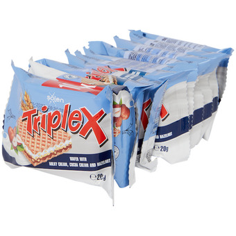 Action Solen triplex wafels hazelnoot aanbieding