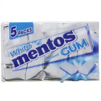 Action Mentos white kauwgom peppermint aanbieding