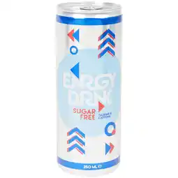 Action Energydrink sugarfree aanbieding