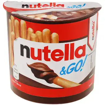 Action Nutella & go aanbieding