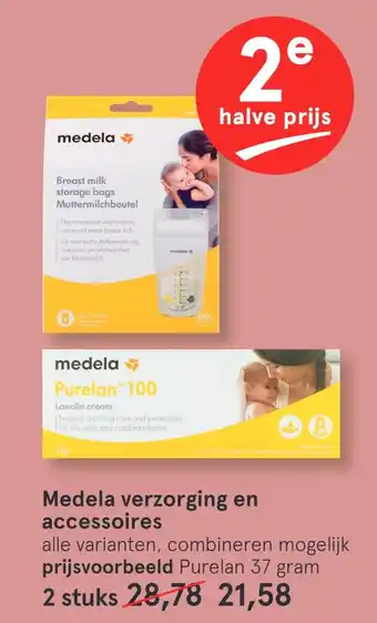 Etos Medela verzorging en accessoires aanbieding