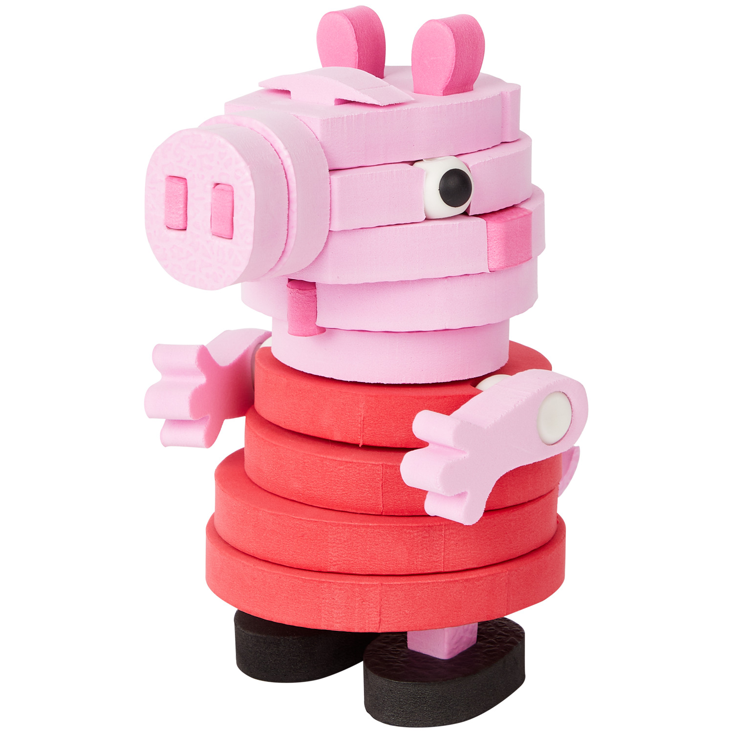 Peppa pig 3dfoampuzzel aanbieding bij Action