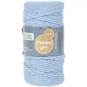 Action Alison & mae macramé-garen aanbieding