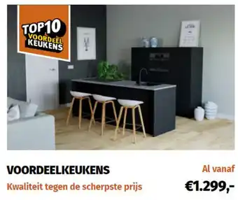 KeukenConcurrent Voordeelkeukens aanbieding