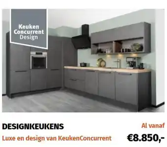 KeukenConcurrent Designkeukens aanbieding