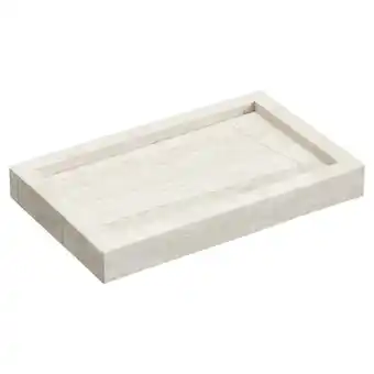 Kwantum Tray marmer zand aanbieding